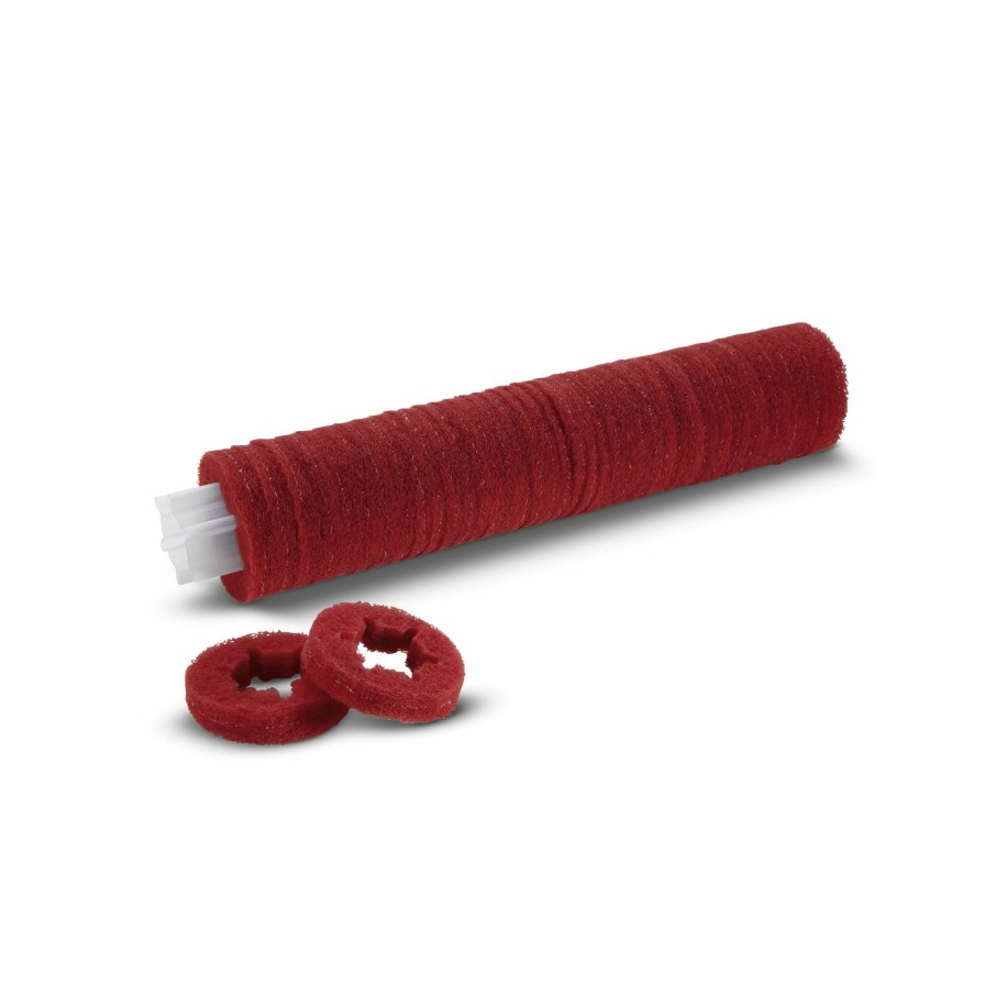 Accessories * | 6.369-734.0 Roller Pad Medium, Red, 530 Mm Clearance Sale